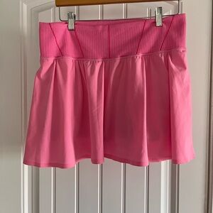 OFFLINE By Aerie Seamless Corset Skort Skirt Stretch Pink XL